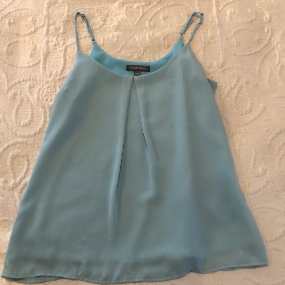 Blue tank top